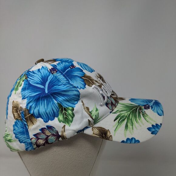 Bahamas Strapback Hat Multicolor One Size Adjustable Embroidered Floral - Picture 4 of 7
